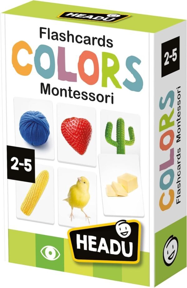 Maxi flashcards montessori colors