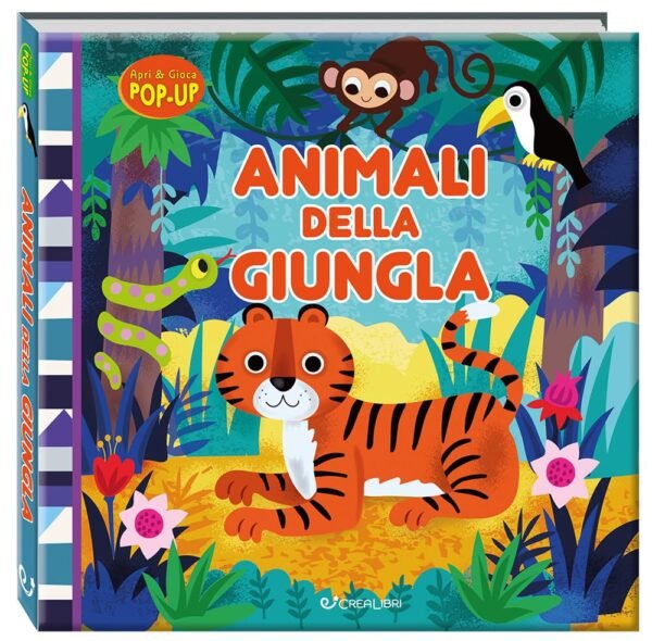 Animali della giungla  Apri & gioca pop-up