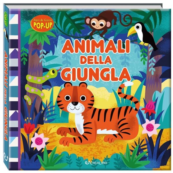 Animali della giungla  Apri & gioca pop-up