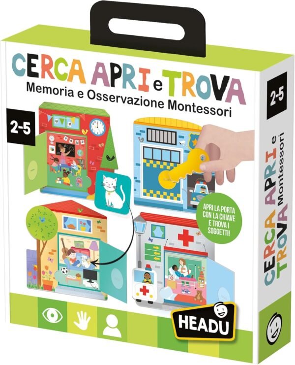 Cerca apri e trova montessori