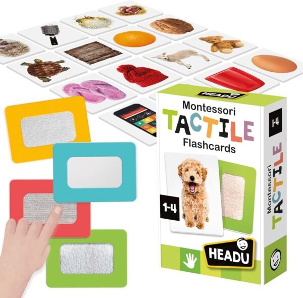 Flashcards Baby Tactile Montessori
