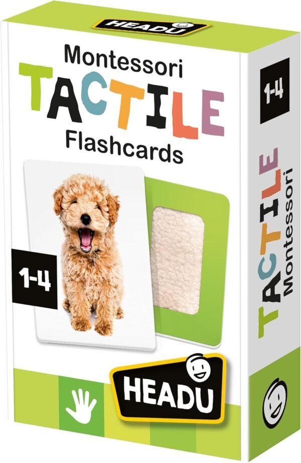 Flashcards Baby Tactile Montessori