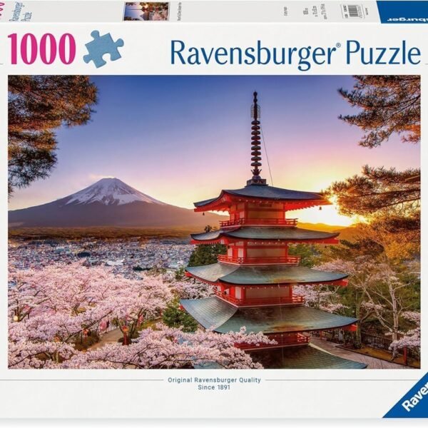 Ciliegi in fiore e Monte - 1000p