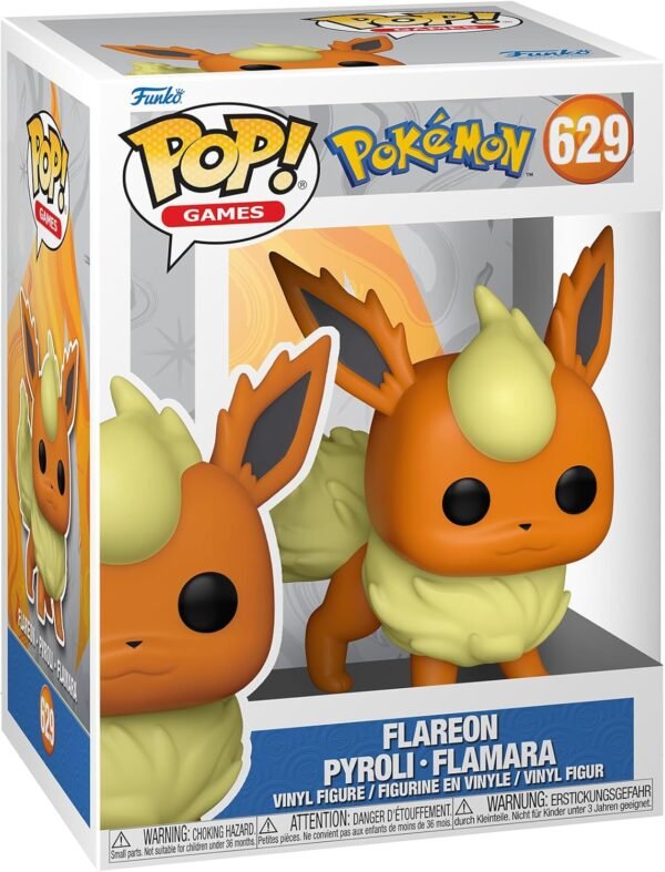 Funko Pop! Pokemon: Flareon Pyroli Flamara (629)