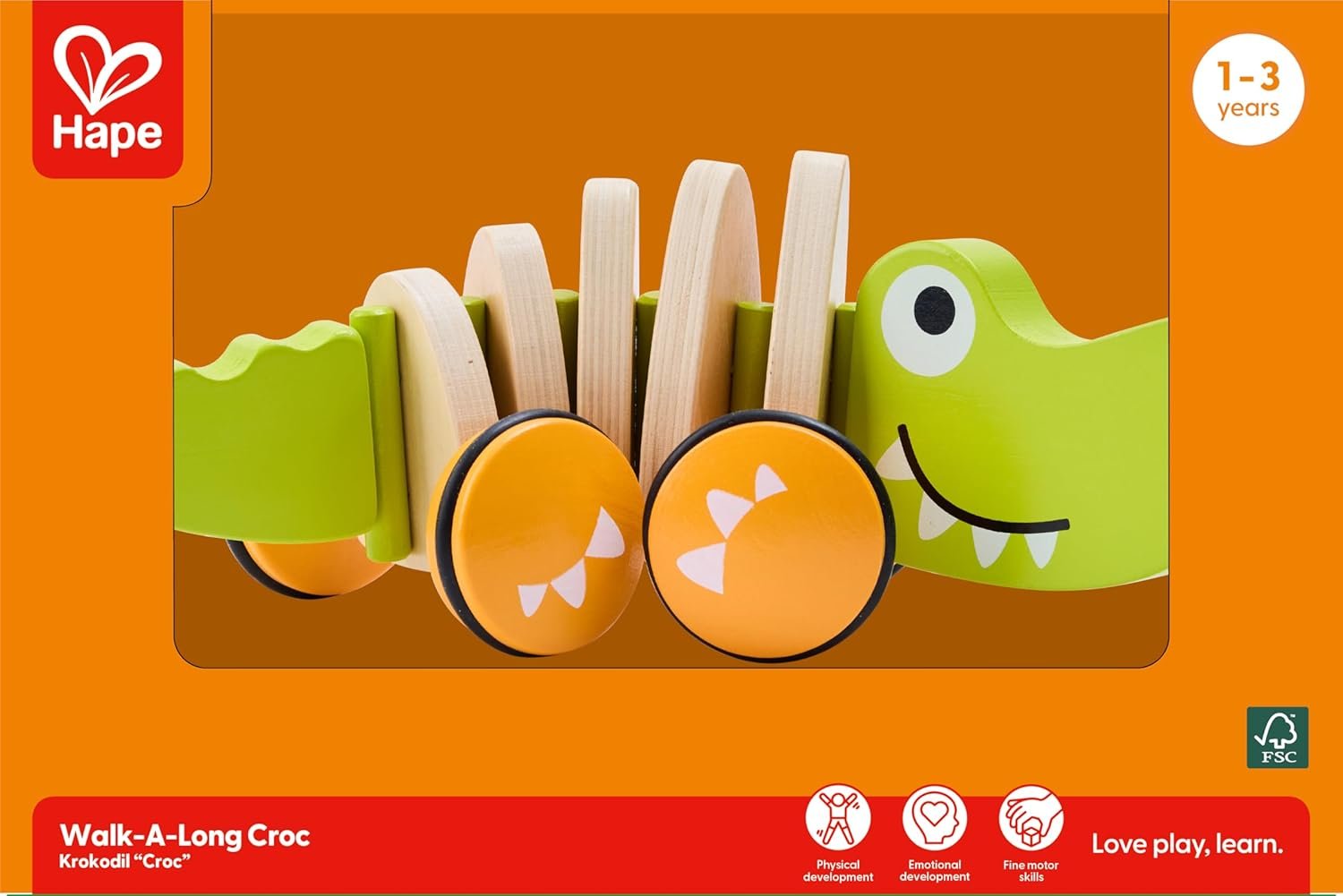 Coccodrillo da tirare