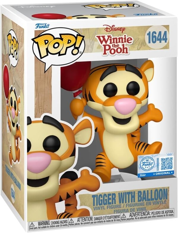 Funko pop! winnie the pooh: tigger w/balloon (1644) exm