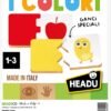 Wooden game i colori