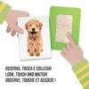 Flashcards Baby Tactile Montessori