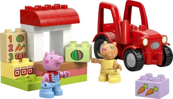 LEGO Peppa Pig Trattore e Mercato 10468