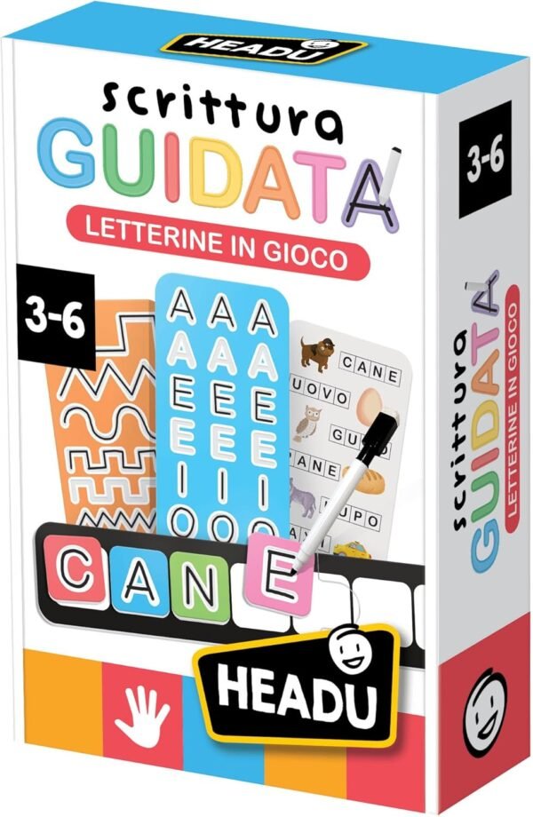 Scrittura guidata letterine in gioco