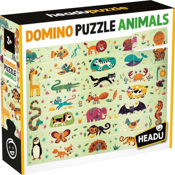 Domino Puzzle Animals