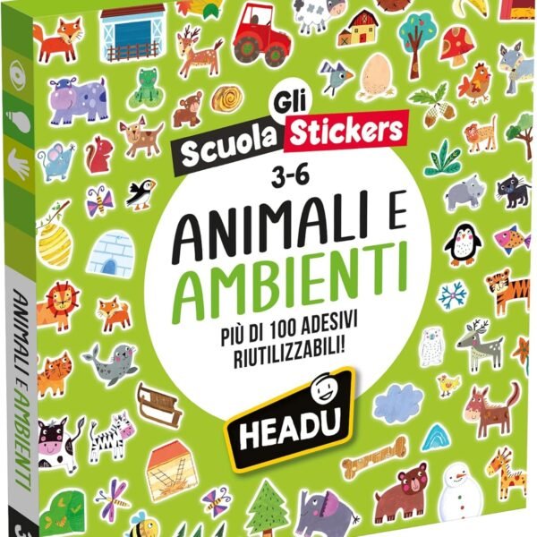 Scuola Stickers Animali e Ambienti