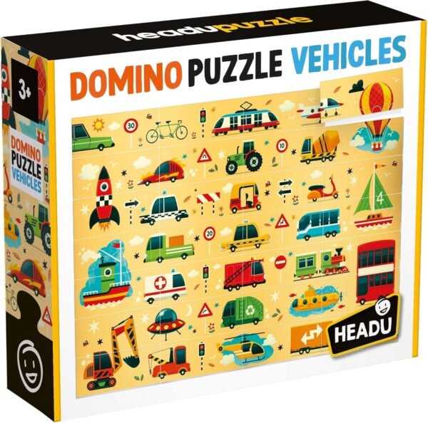 Domino Puzzle Vehicles
