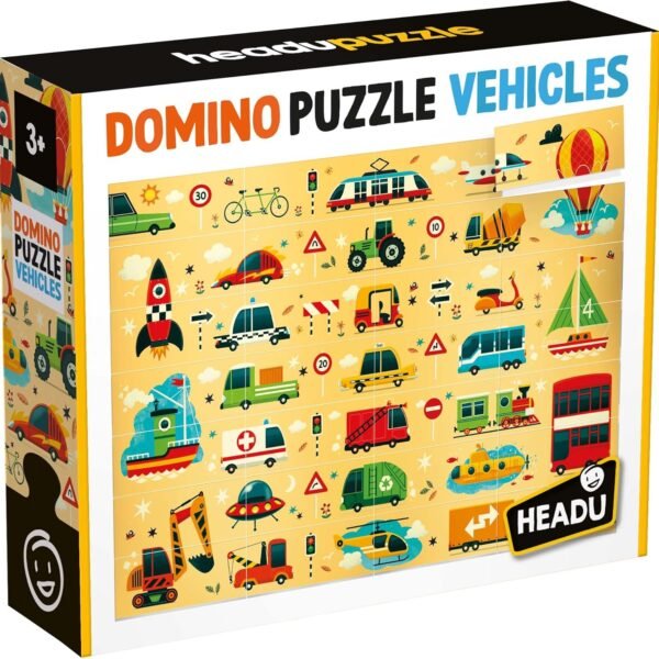 Domino Puzzle Vehicles