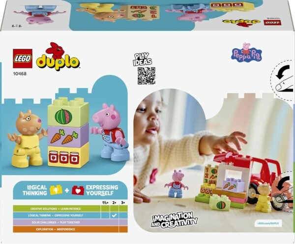 LEGO Peppa Pig Trattore e Mercato 10468