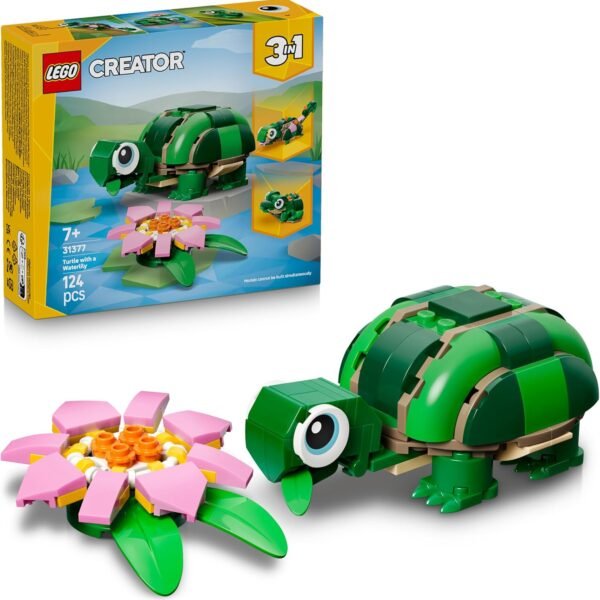 31377 LEGO Creator Tartaruga con Fiore di Ninfea