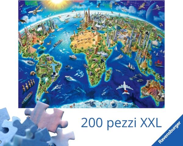 Vista del mondo dall'alto - 200p XXL