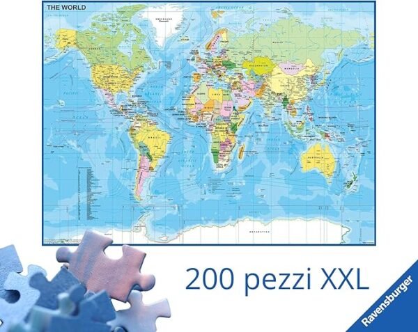 Mappa del mondo - 200p XXL