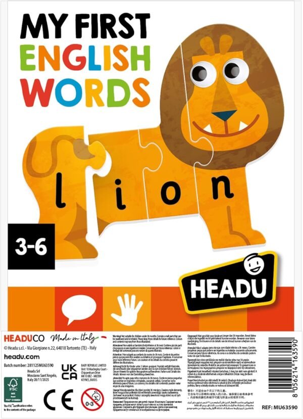 My first english words