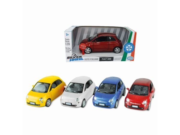 Silver wheel - auto a licenza fiat 500 sc.1:28/32