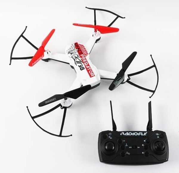 Radiofly - space predator//38 drone rc c/camera