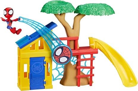 MARVEL SPIDEY AND HIS AMAZING FRIENDS PLAYGROUND SCENE PLAYSET
