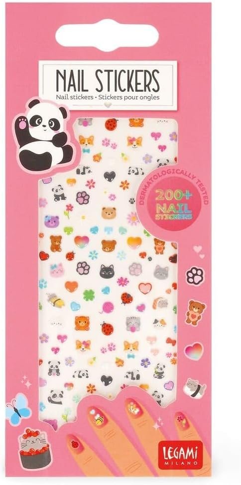 Adesivi per Unghie Cute Animals - Nail Stickers