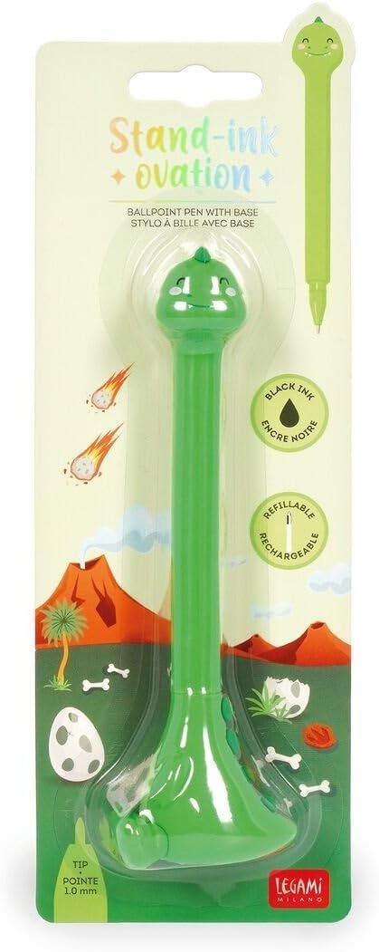 STAND-INK OVATION - PENNA A SFERA CON BASE - DINO