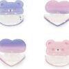 Set di 4 Mini Mollette per Capelli Teddy - Clip me up!