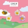 Set di 4 Mini Mollette per Capelli Bee - Clip me up!