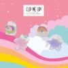 Set di 4 mini mollette per capelli unicorn - clip me up!