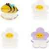 Set di 4 Mini Mollette per Capelli Bee - Clip me up!