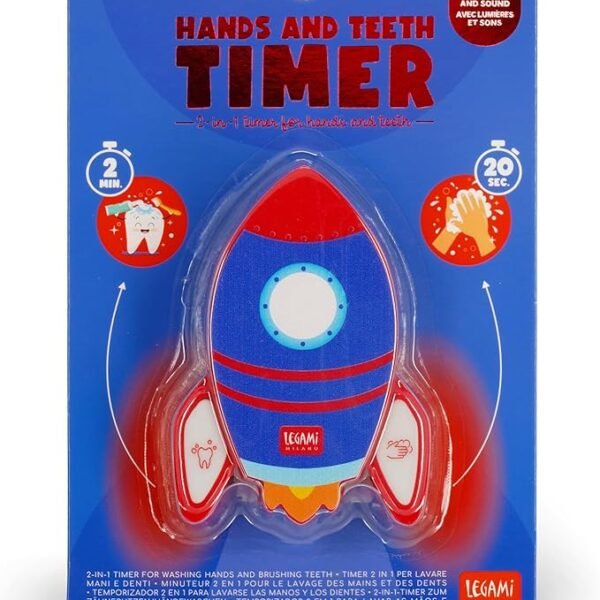 HANDS AND TEETH TIMER - TIMER 2 IN 1 PERLAVARE MANI E - SPACE
