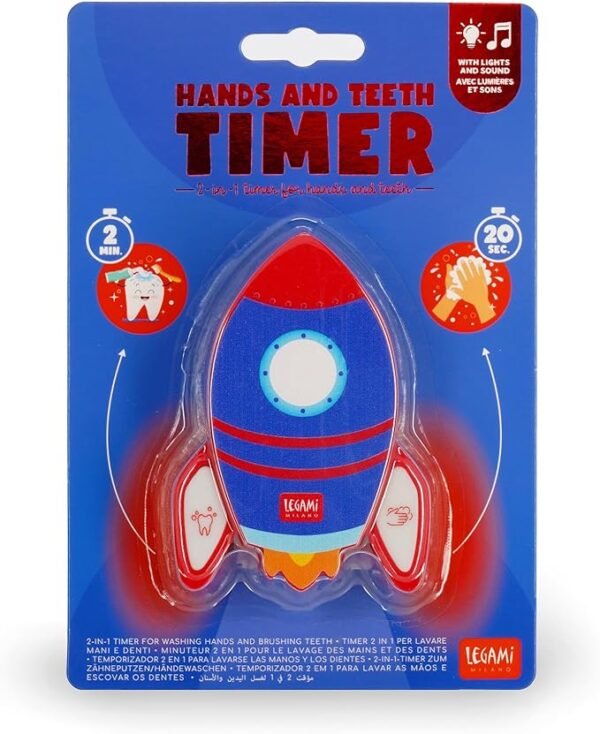 HANDS AND TEETH TIMER - TIMER 2 IN 1 PER
LAVARE MANI E - SPACE