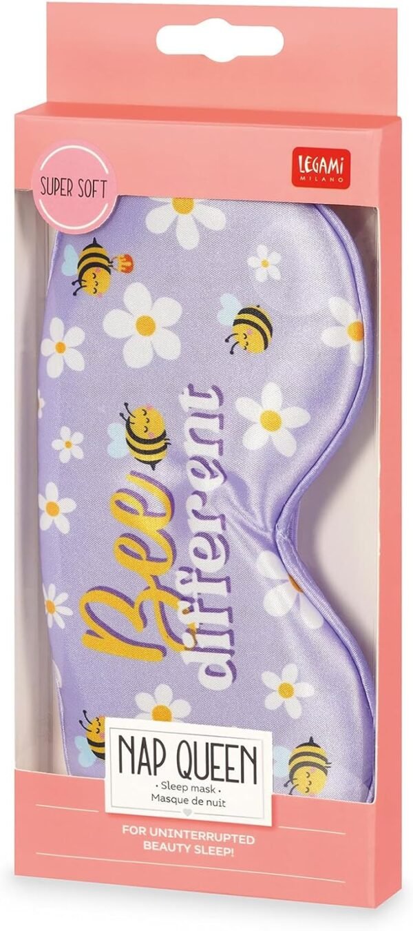 Nap queen - sleep mask - bee