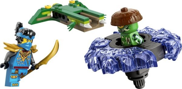 LEGO NINJAGO NYA CONTRO SPINNER MOSTRO MUTAZIONE 71849