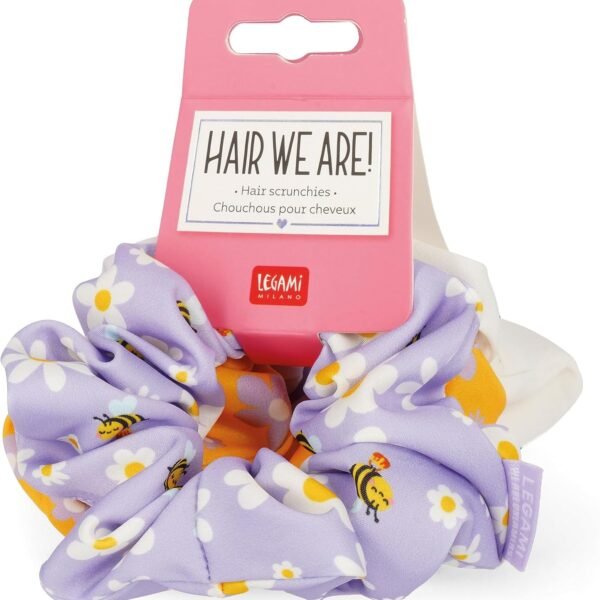 SET DI 3 ELASTICI PER CAPELLI - HAIR WE ARE! - BEE