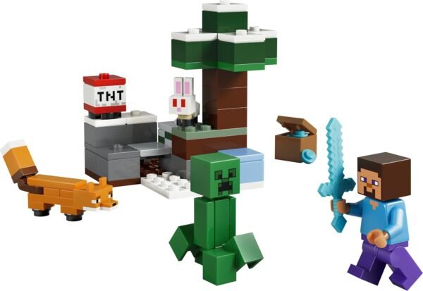 LEGO MINECRAFT AVVENTURA DI STEVE NELLA TAIGA 21583