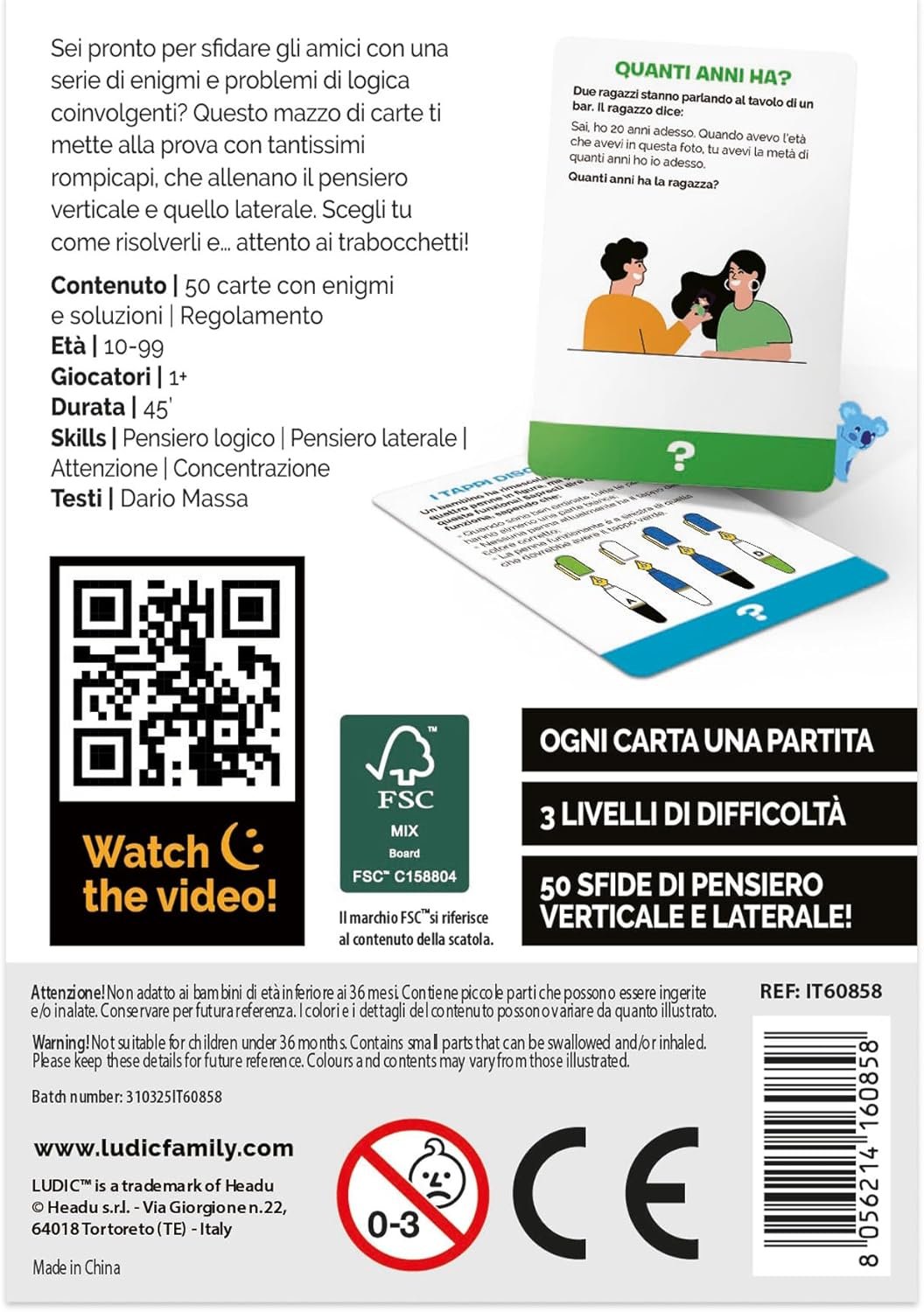Brain Cards Enigmi e Trabocchetti - immagine 3