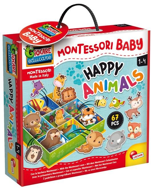 Montessori baby happy animals