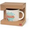 TAZZA IN PORC. NEW BONE CHINA - CUP-PUCCINO - DRAMA QUEEN