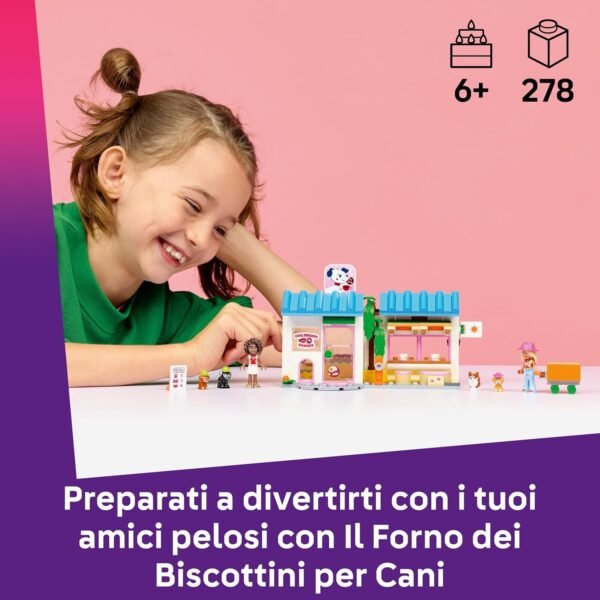 Lego friends il forno dei biscottini per cani 42677