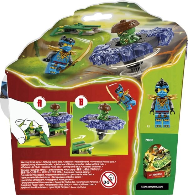 LEGO NINJAGO NYA CONTRO SPINNER MOSTRO MUTAZIONE 71849