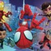 MARVEL PUZZLE DF M-PLUS 48 SPIDEY