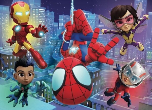 MARVEL PUZZLE DF M-PLUS 48 SPIDEY