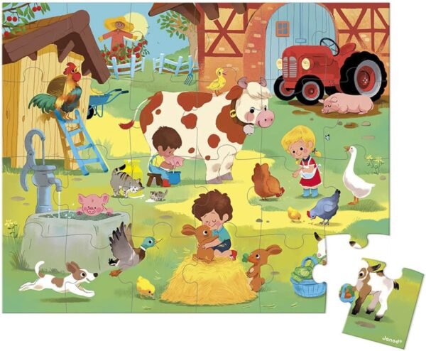 Puzzle Una Giornata alla Fattoria - 24 pz