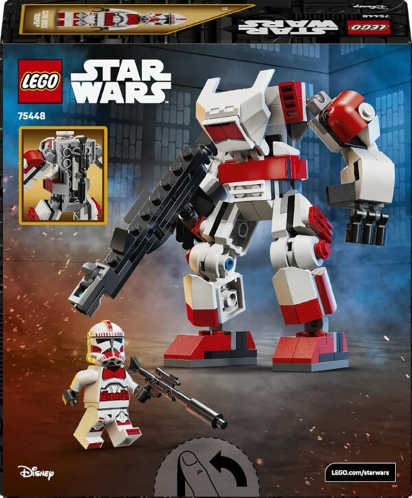LEGO STAR WARS MECH CLONE SHOCK TROOPER 75448