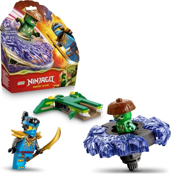 LEGO NINJAGO NYA CONTRO SPINNER MOSTRO MUTAZIONE 71849