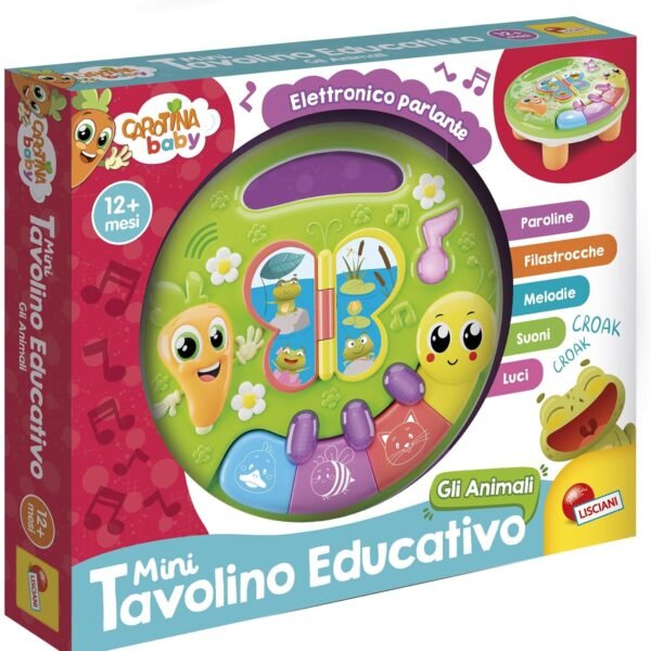 CAROTINA MINI TAVOLINO EDUCATIVO ANIMALI