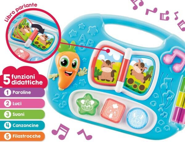 Carotina mini tavolino educativo fattoria